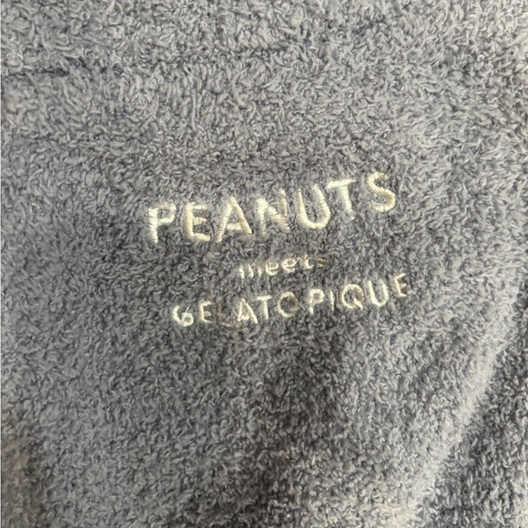 Peanuts Gelato Pique Mens Olaf Babymoco Button Up Cardigan & Pants Sz L NWT - Picture 7 of 15